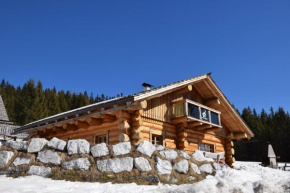 Luxuriöse Blockhütte mit Sauna und Whirlpool